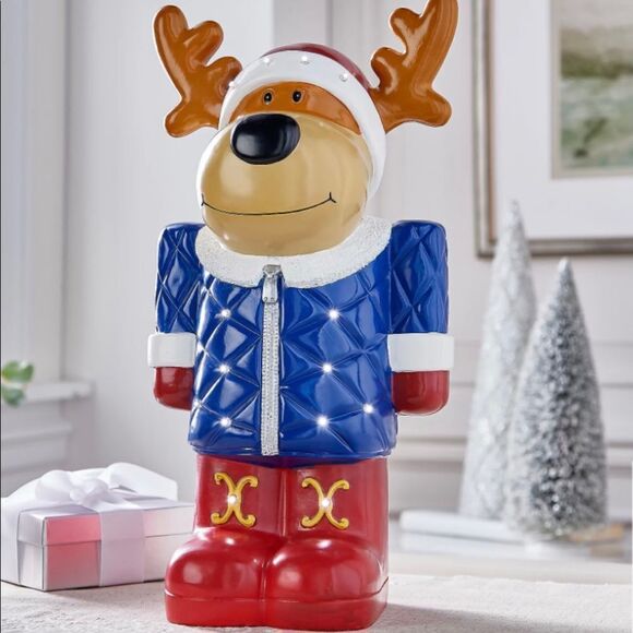 Other - 18’ LED RESIN REINDEER STATUE  
